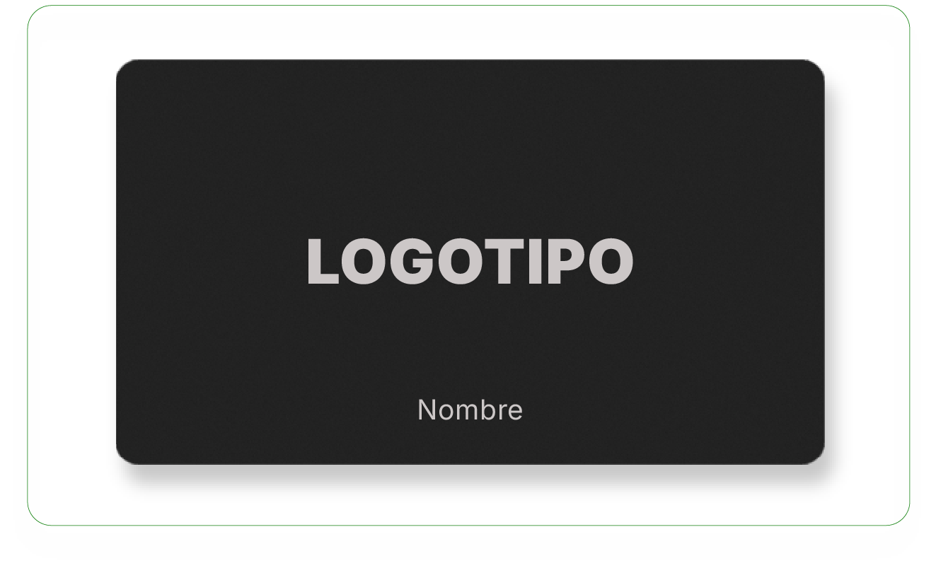 Tarjeta NFC - Metal Black