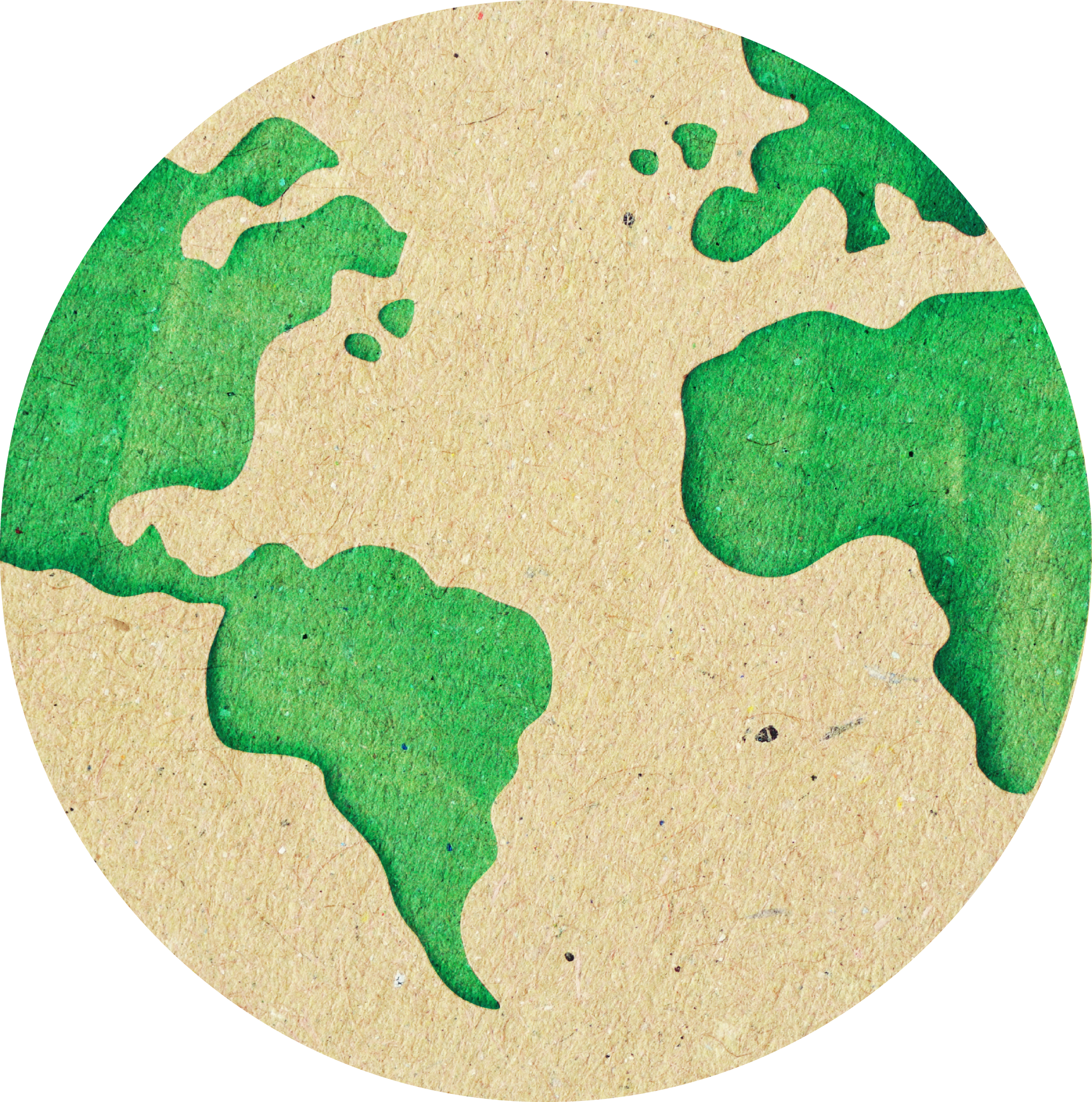 Planet representing sustainability